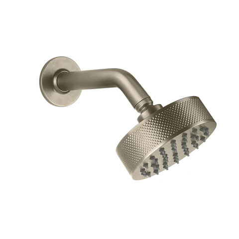GESSI INCISO Душевая головка настенная, шарнирная на 1/2”, Ø200мм, цвет: finox, 58189#149