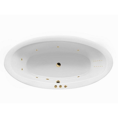 Ванна EXCELLENT Lumina 190x95 "SMART NANO" (золото)