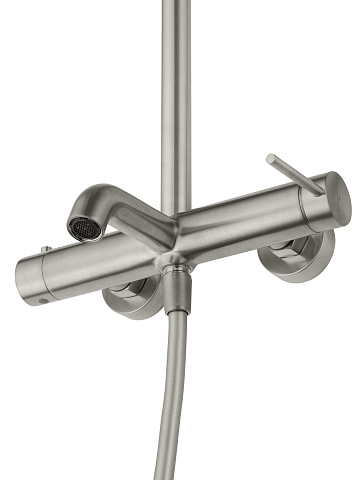 Душевая система WONZON & WOGHAND STICK, Брашированный никель WW-88739017-BN