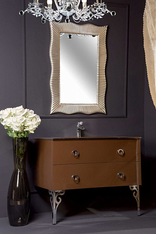 Тумба Armadi Art NeoArt 100см*48 (52) DARK BROWN 831-100-DB