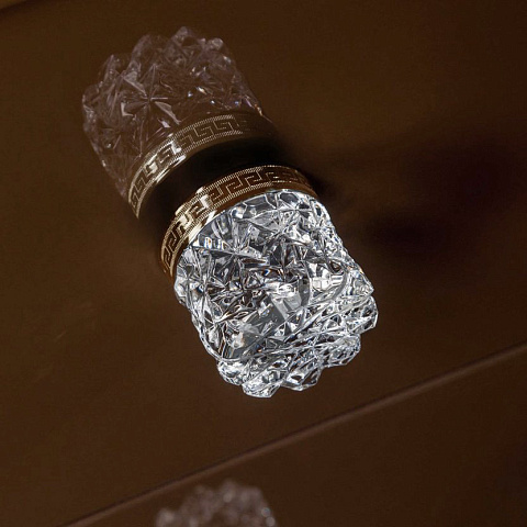 Ручка хрустальная Boheme CRYSTAL бронза 821-Br