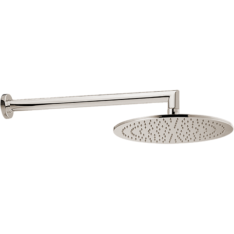 CISAL Shower Верхний душ D250 мм с настенным держателем L350 мм, цвет никель полированный, DS0136302B
