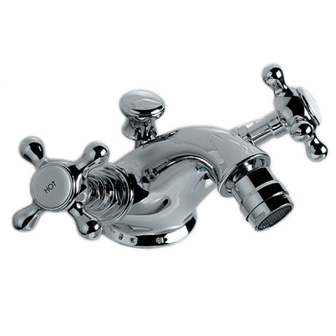 Devon&Devon Devon & Devon Austin Смеситель для биде с донным клапаном, жёсткая (трубка) подводка воды, цвет хром, UTAU920CR