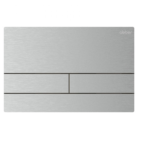 Кнопка смыва ABBER AC0128MCH матовый хром