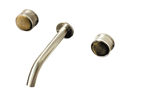 Смеситель из стены Boheme PRESTIGE на 3 отв. NICKEL BRUSH 152-2-NB-PR