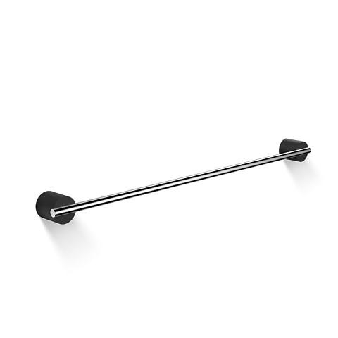Decor Walther Black Stone HTE60 Полотенцедержатель 60см, цвет: черный матовый / хром, 0975264