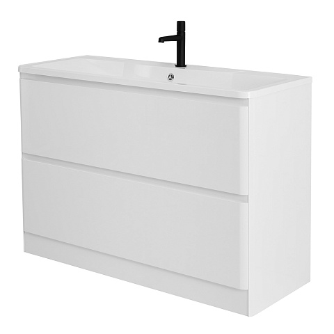 Тумба под раковину напольная BelBagno Albano 120 см, Bianco Lucido