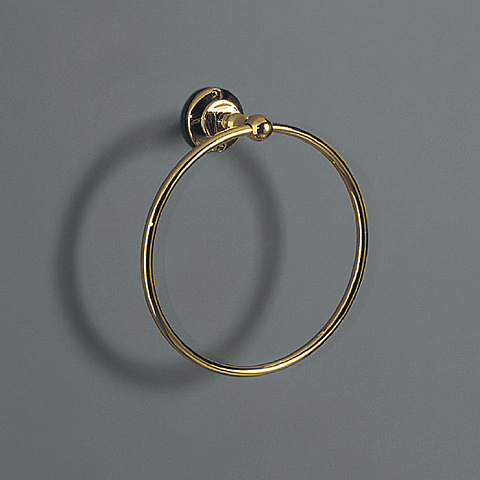 SIMAS Accessori Полотенцедержатель-кольцо для полотенец, цвет золото, 260205oro