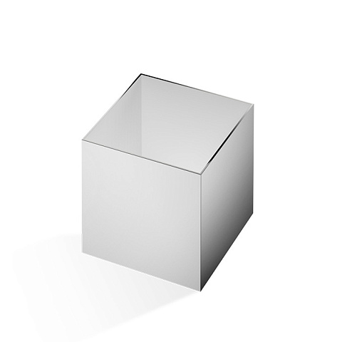 Decor Walther Cube DW 356 Баночка универсальная 13x13x14см, цвет: хром, 0846400