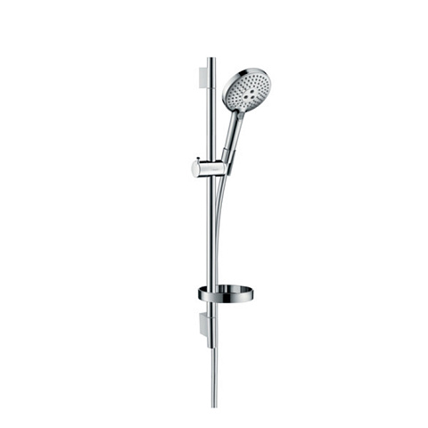 Hansgrohe HG Raindance Select S Душевой набор: штанга 650mm, ручной душ 120, 3jet (Rain, RainAir, WhirlAir), мыльница, шланг, цвет: хром, 26630000