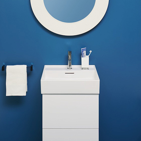 Laufen Kartell Раковина 500x460х145мм с 1 отв. под смеситель, цвет: белый, 8.1033.2.000.104.1