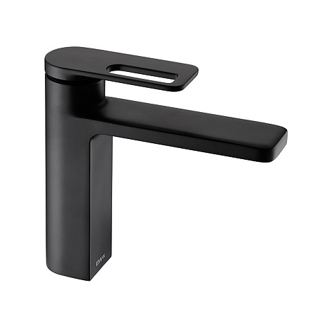 Смеситель для раковины Black&White Gravity GF-7103-MB, чёрный матовый