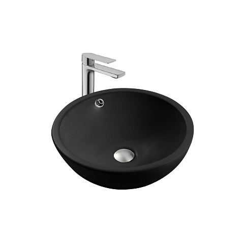 Раковина накладная Aquatek AQ5354-MB черный матовый