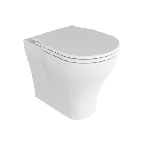 AZZURRA XL Сиденье для унитаза белое, петли хром, XL1800bi/cr