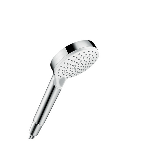 Ручной душ Hansgrohe Crometta Vario EcoSmart 9 л/мин, белый/хром 26332400