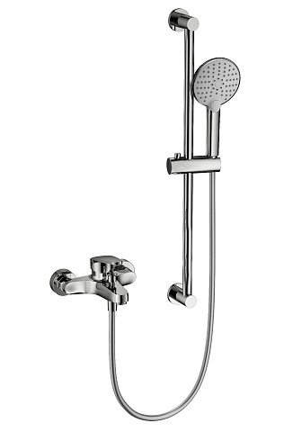 Смеситель для ванны с душевым гарнитуром WONZON & WOGHAND, Хром WW-C2501-CR