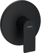 Смеситель для ванны, матовый черный Hansgrohe Rebris S 72440670