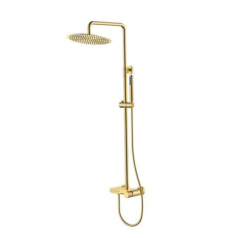 Стойка для душа Boheme STICK GOLD SPIRALE 128-GG.4