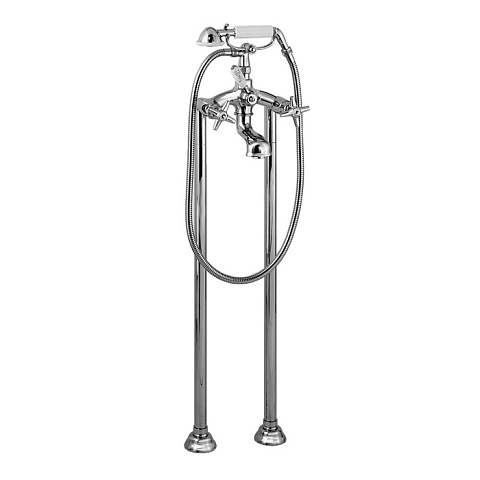 Stella Italica Напольный смеситель для ванны 3274CL306 с ручным душем, цвет: хром, IT 02208 CR00