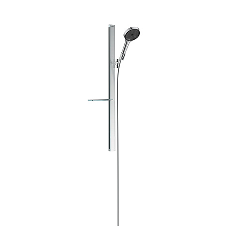 Hansgrohe HG Rainfinity Душевой набор (ручной душ 130мм, 3jet, штанга 900мм, держатель, шланг), цвет: хром, 27672000