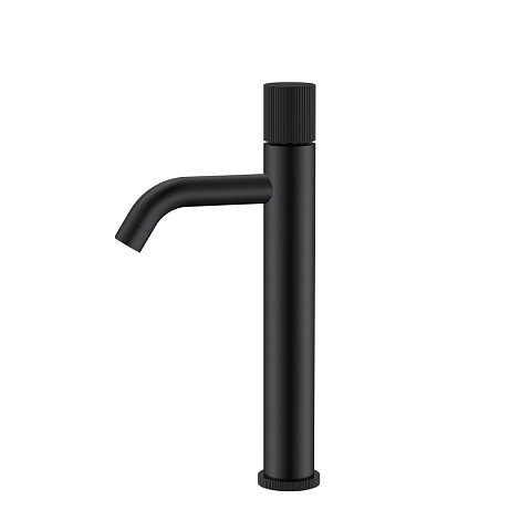 Смеситель Boheme STICK для умыв. выс. Black LINEA 122-BB.3