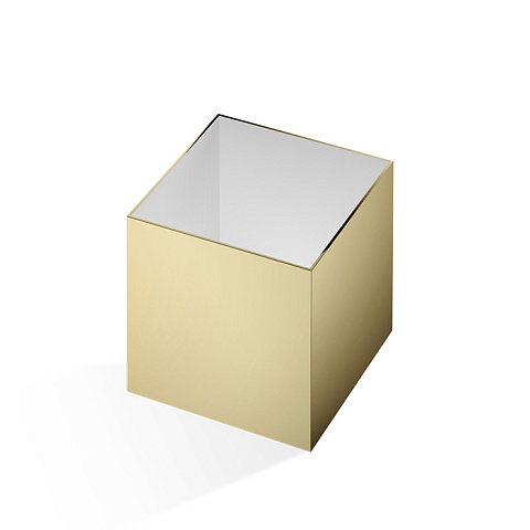 Decor Walther Cube DW 356 Баночка универсальная 13x13x14см, цвет: золото, 0846420