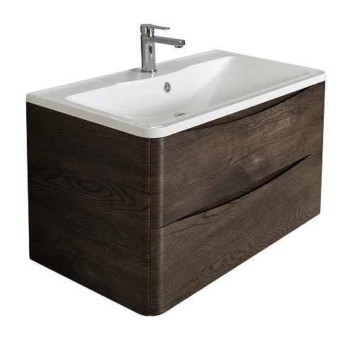 Тумба под раковину BelBagno Acqua 100 см, Rovere Nature Grigio