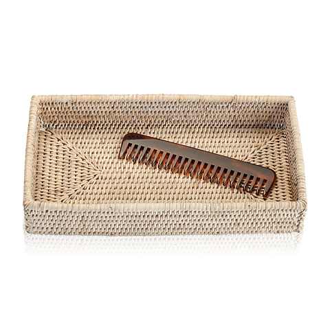 Decor Walther Basket Tab2 Лоток универсальный 30x16см, цвет: ротанг светлый, 0932091