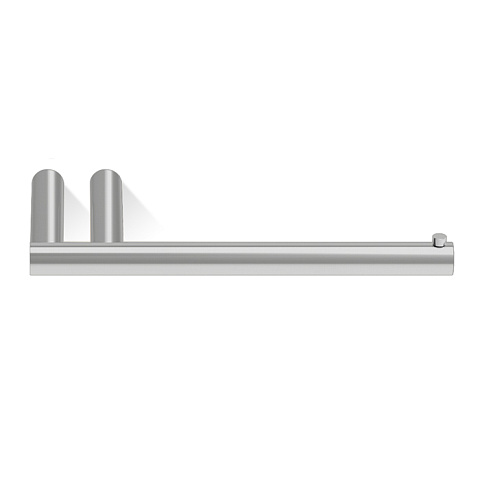 Decor Walther Mikado TPH1 Держатель туалетной бумаги, подвесной, цвет: сталь матовая, 0520276