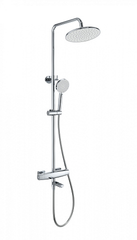 Душевая система с термостатом WONZON & WOGHAND NEO, Хром WW-B3035-A3-CR