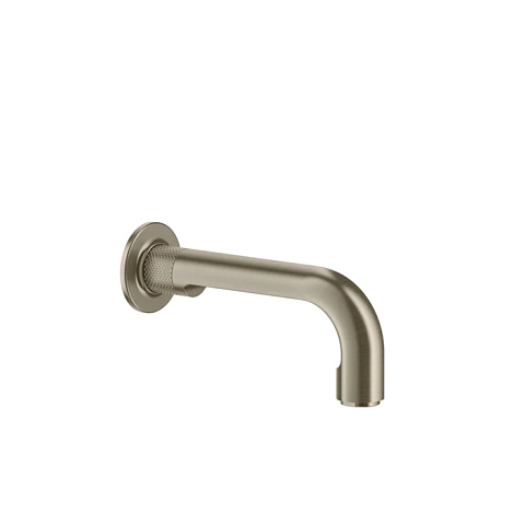 GESSI INCISO Излив 190мм, для ванны с удаленным управлением (не входит в комплект), цвет: Finox Brushed Nickel, 58103#149