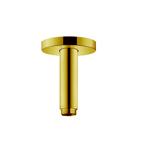 Hansgrohe HG Потолочное подсоединение верхнего душа 100мм, цвет: золото, 27393990