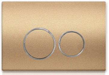 Кнопка смыва для инсталляции CeramaLux DC-013, бронза