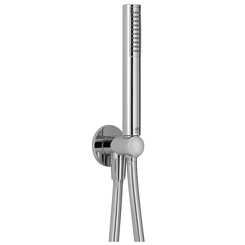 CISAL Shower Душевой гарнитур:ручная лейка,шланг 150 см,вывод с держателем, цвет хром, C200303021