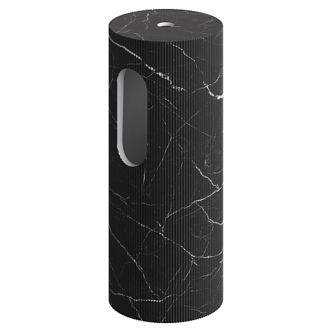 Пьедестал для раковины рифленый Armadi Art Corian 300*720 Nero Marquina 801-Base-Rib-NM