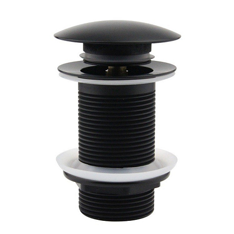 Донный клапан для раковины CeramaLux BB006MB, чёрный матовый