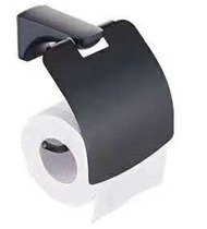 Бумагодержатель CeramaLux Monelli 70007, чёрный матовый