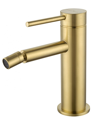 Смеситель для биде WONZON & WOGHAND STICK, Брашированное золото WW-88339017-BG