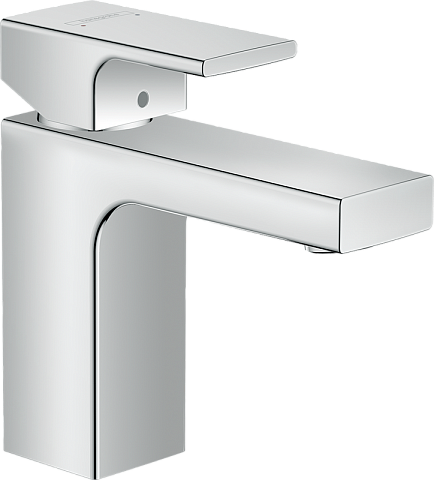 Смеситель Hansgrohe Vernis Shape для раковины 100, без сливного набора, хром 71569000