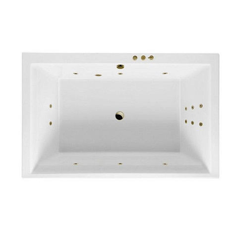 Ванна EXCELLENT Crown Lux 190x120 "SMART" (бронза)