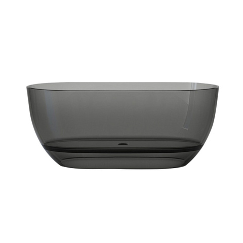 Ванна из стеклокамня Black&White SB3010 Smoky Grey (1700x780x560)