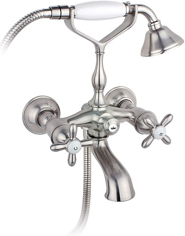 Смеситель для ванны Timo Ritz 0144Y silver cross