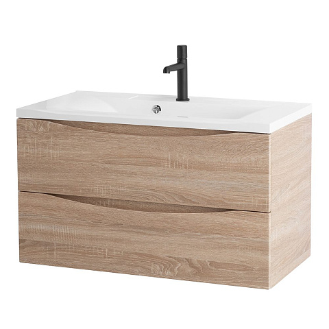 Тумба под раковину BelBagno Marino 90 см, Rovere Bianco
