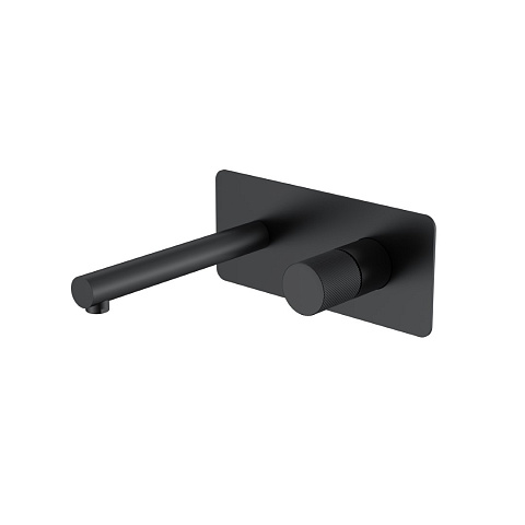 Смеситель Boheme STICK из стены BLACK SPIRALE 125-BB.4