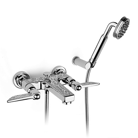 Nicolazzi Liberty Смеситель для ванны, настенный, цвет хром, 1002CR16