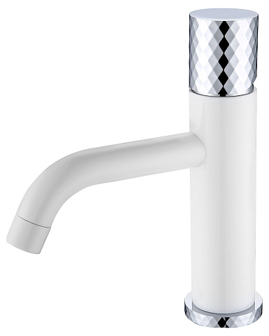 Смеситель Boheme STICK для умыв. низ. WHITE DIAMOND CHROME (комплект) 121-WCR