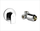 Смеситель для душа (внешняя и скрытая часть) Gessi SET EMPORIO VIA SOLFERINO 49081-031S