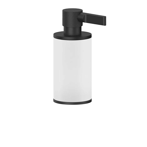 GESSI INCISO Дозатор для жидкого мыла настольный, цвет: белый/nero XL, 58537#299