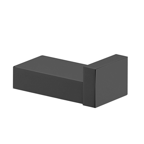 Fima Carlo Frattini Quadra Крючок одинарный, цвет: чёрный матовый, F6024/1NS