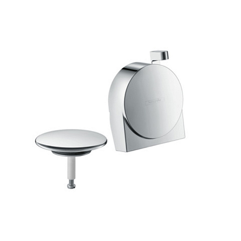Hansgrohe HG Exafill S Внешняя часть излива на ванну с набором для слива и перелива, цвет: хром, 58117000